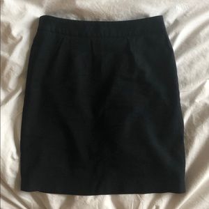 Chelsea & Theodore petite black pencil skirt 6P